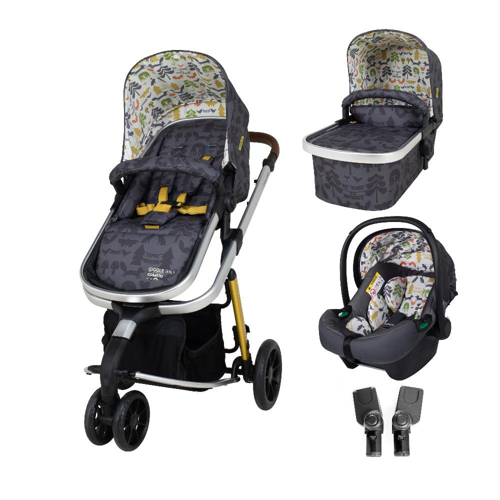 Giggle 3 en 1 con silla de coche - Nature Trail